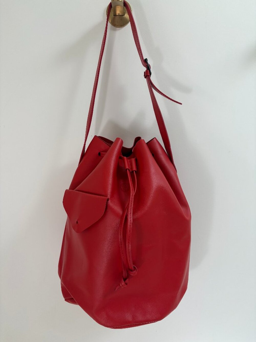 Mojave Desert Skin Shield Cherry Red Bucket Bag